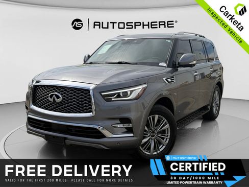 Used 2020 INFINITI QX80 Luxe w/ Proassist Package image 1