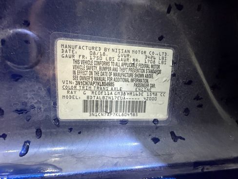 Used 2019 Nissan Versa SV FWD image 25