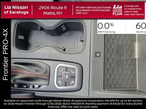 New 2026 Nissan Frontier PRO-4X w/ Pro-4x Convenience Package AWD/4WD image 24