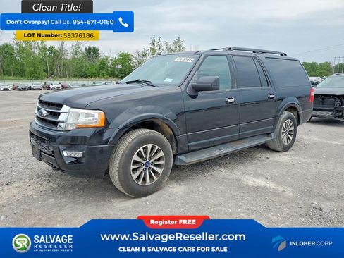 Used 2016 Ford Expedition EL XLT w/ Equipment Group 202A AWD/4WD image 1