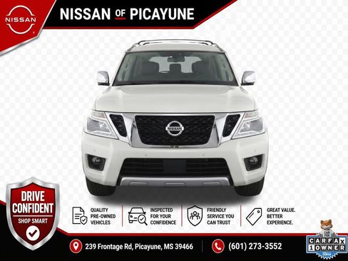 Used 2018 Nissan Armada Platinum w/ Captain Seat Package RWD image 6