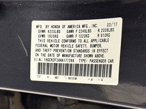 Used 2017 Honda Accord LX image 12