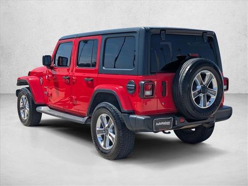 Used 2020 Jeep Wrangler Unlimited Sahara AWD/4WD image 8