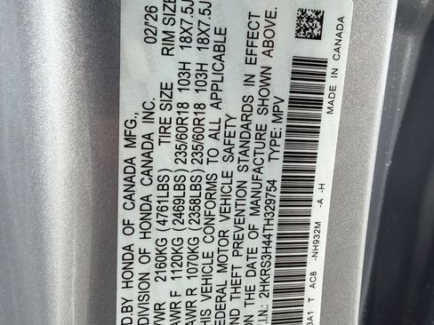 Certified 2026 Honda CR-V EX image 21