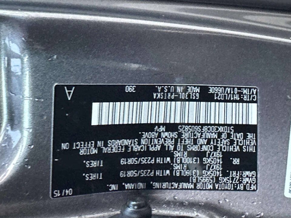 Used 2015 Toyota Sienna SE Premium FWD image 22