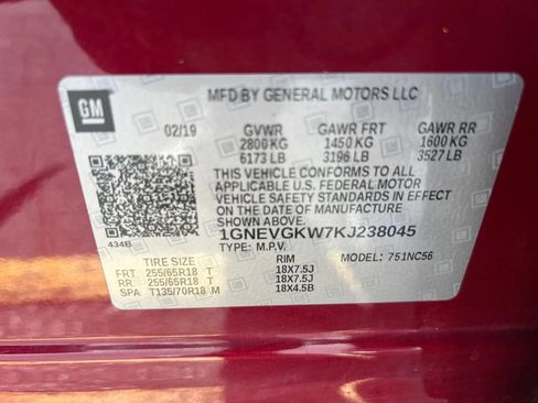 Used 2019 Chevrolet Traverse LT AWD/4WD image 34