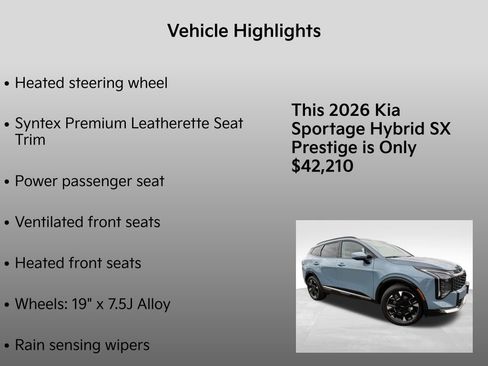 New 2026 Kia Sportage SX Prestige AWD/4WD image 31