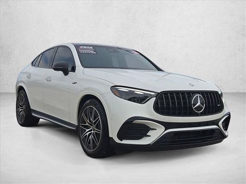 Used 2025 Mercedes-Benz GLC 43 AMG 4MATIC Coupe image 3