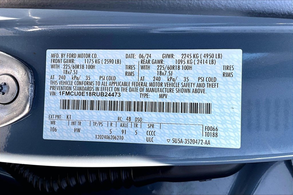Used 2024 Ford Escape SE FWD image 35