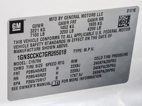 Used 2016 Chevrolet Tahoe LTZ image 38