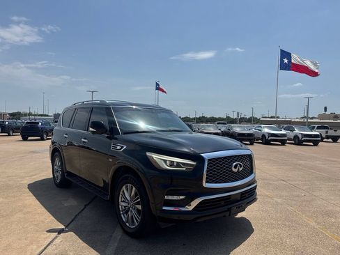 Used 2019 INFINITI QX80 Luxe w/ Cargo Package RWD image 1