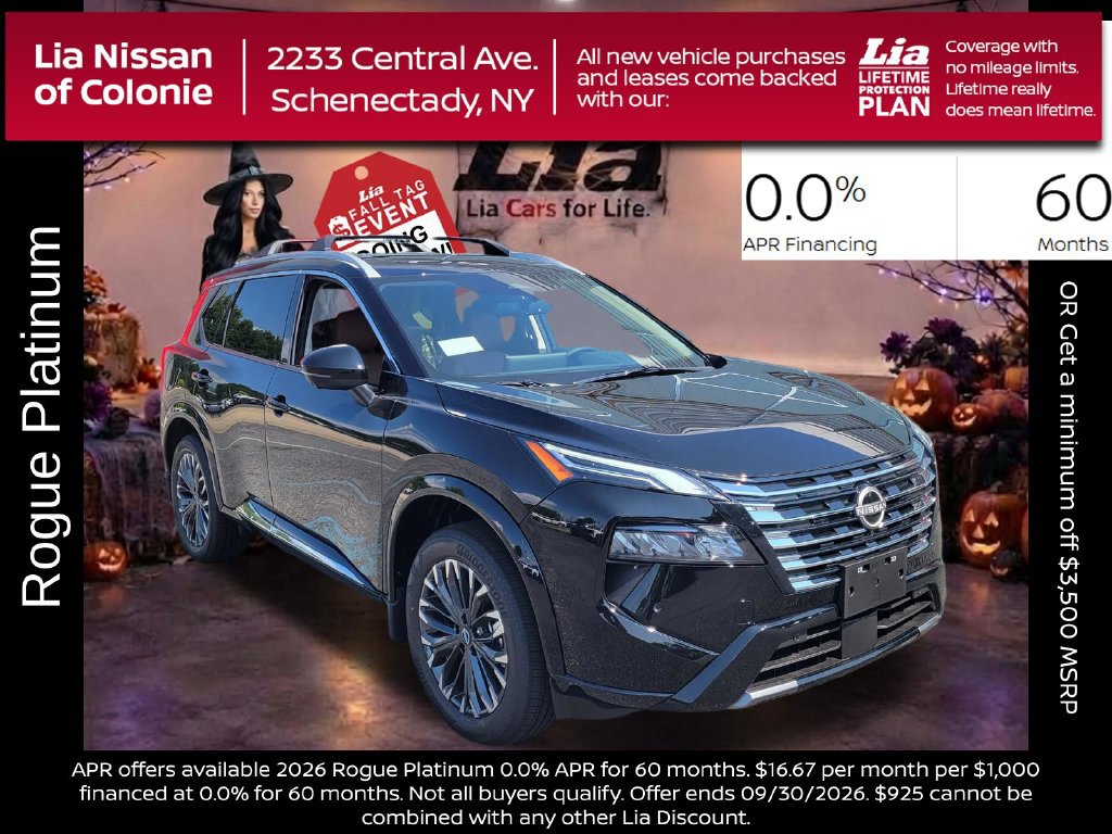 New 2026 Nissan Rogue Platinum AWD/4WD image 1