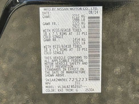 Used 2014 Nissan Pathfinder S image 30