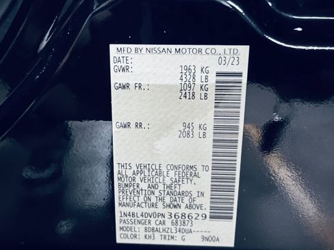 Used 2023 Nissan Altima 2.5 SV FWD image 40
