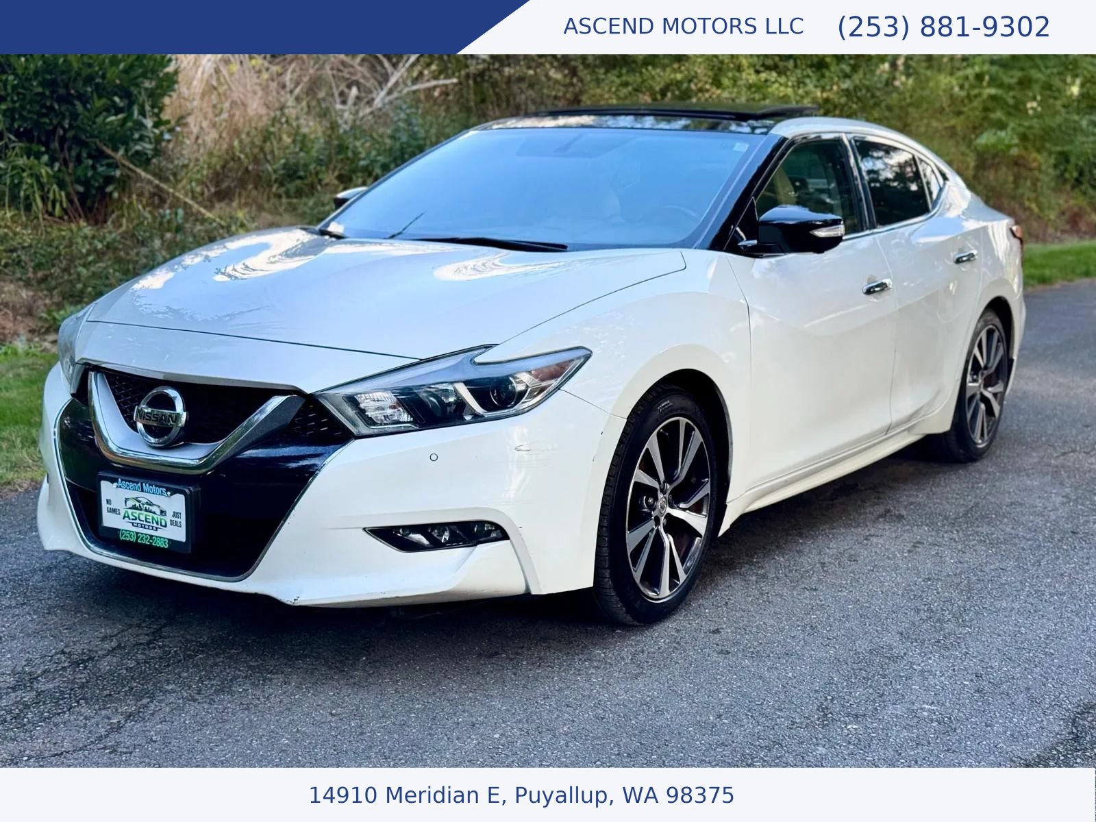 Used 2017 Nissan Maxima Platinum FWD image 1