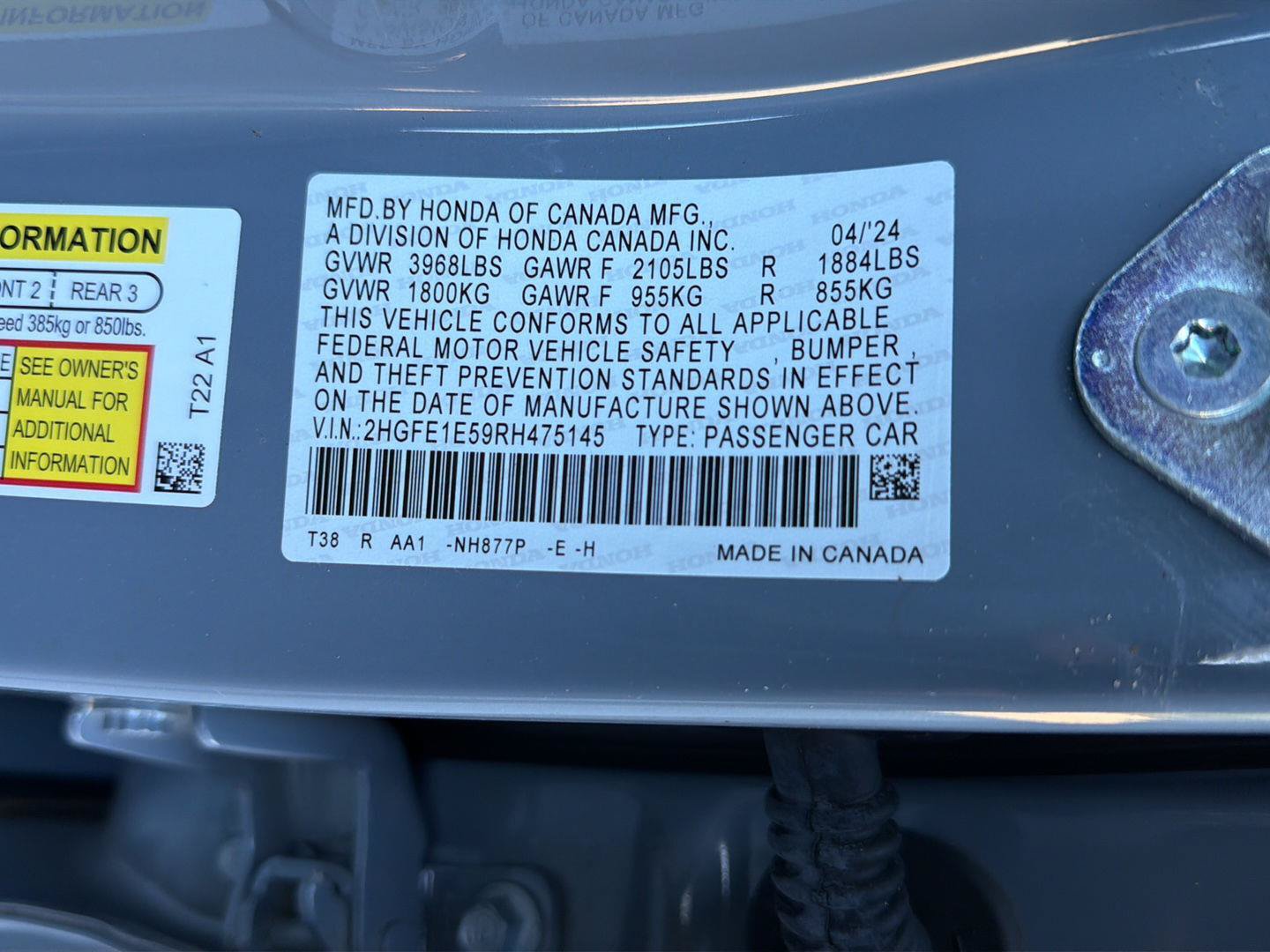 Used 2024 Honda Civic Si image 42
