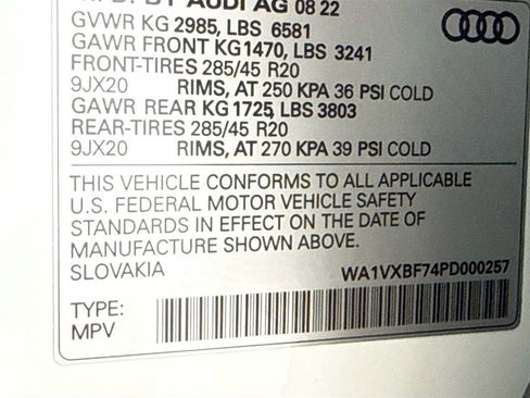 Used 2023 Audi Q7 3.0T Prestige w/ Prestige Package AWD/4WD image 26