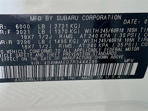 Used 2024 Subaru Ascent Premium w/ Convenience Package image 33