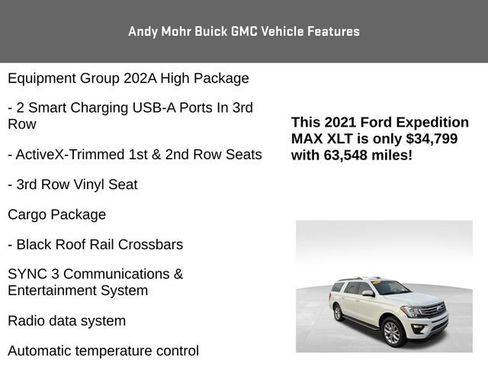 Used 2021 Ford Expedition Max XLT image 12