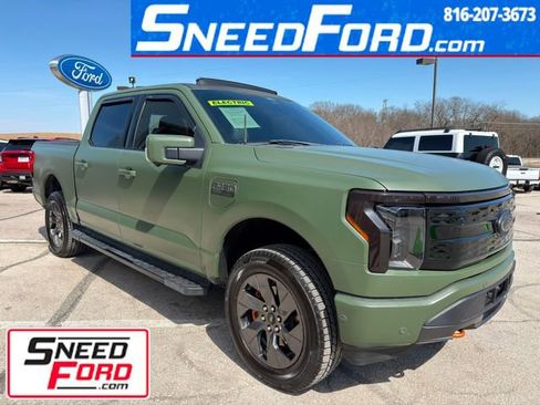 Used 2022 Ford F150 Lightning Lariat w/ Equipment Group 511A High AWD/4WD image 1