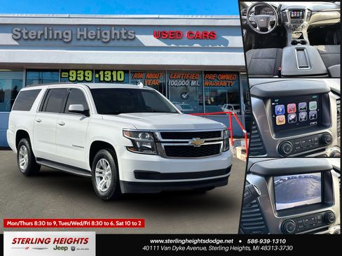Used 2018 Chevrolet Suburban LS w/ Max Trailering Package image 1