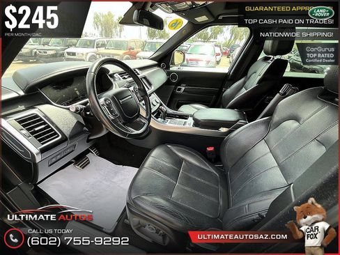 Used 2016 Land Rover Range Rover Sport Supercharged AWD/4WD image 9