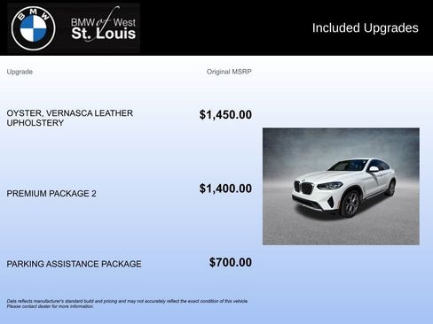 Used 2022 BMW X4 xDrive30i w/ Premium Package 2 image 18