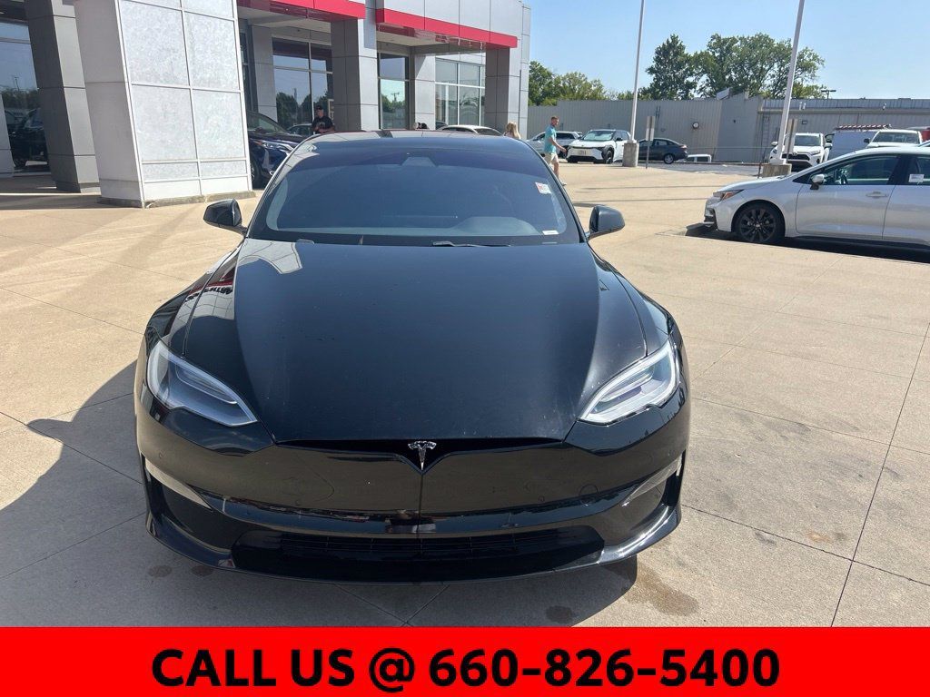 Used 2021 Tesla Model S Plaid AWD/4WD image 3