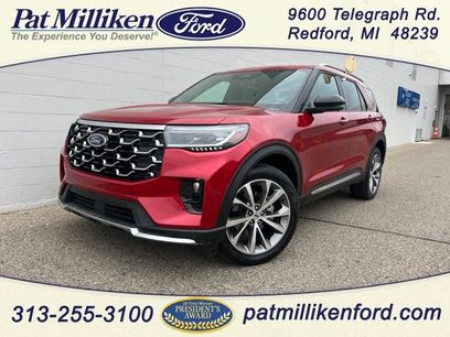 Certified 2025 Ford Explorer Platinum w/ Ultimate Package
