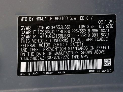 Certified 2025 Acura ADX AWD image 38