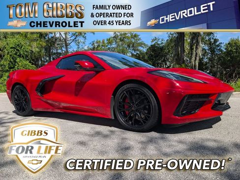 Used 2023 Chevrolet Corvette Stingray Preferred Conv w/ Stealth Interior Trim Package RWD image 1