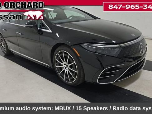 Used 2022 Mercedes-Benz EQS 580 4MATIC Sedan image 2
