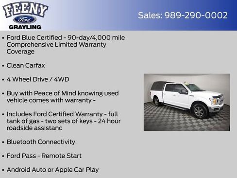 Used 2020 Ford F150 XLT w/ Equipment Group 301A Mid image 4