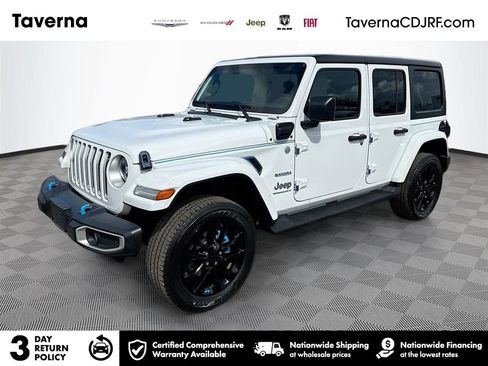 Used 2023 Jeep Wrangler Unlimited Sahara w/ Cold Weather Group AWD/4WD image 1