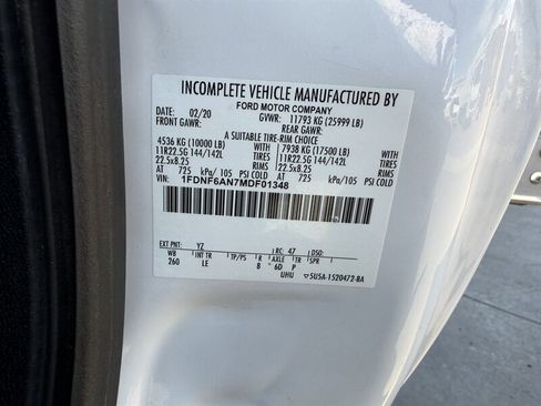 Used 2021 Ford F650 2WD Regular Cab Super Duty image 19