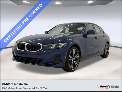 Certified 2023 BMW 330i Sedan w/ Premium Package RWD image 1