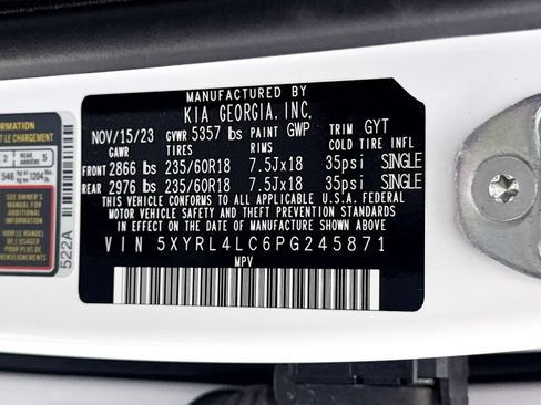 Used 2023 Kia Sorento S w/ Panoramic Sunroof Package FWD image 42