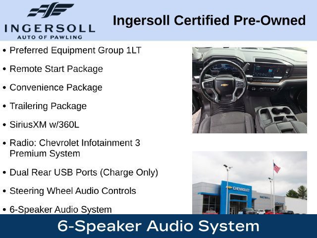 Used 2024 Chevrolet Silverado 1500 LT w/ Snow Plow Prep Package AWD/4WD image 14