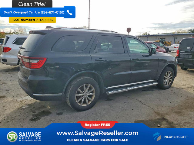 Used 2017 Dodge Durango SXT w/ Quick Order Package 23B AWD/4WD image 4