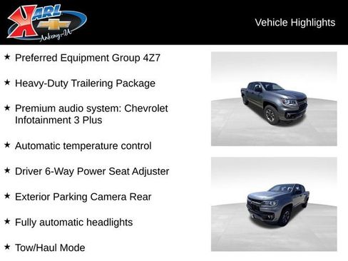 Used 2022 Chevrolet Colorado Z71 AWD/4WD image 2