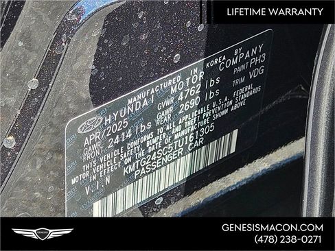 New 2026 Genesis G70 2.5T Prestige image 20