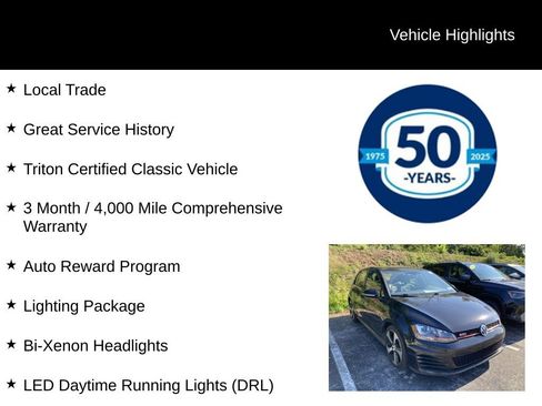 Used 2017 Volkswagen GTI SE FWD image 5