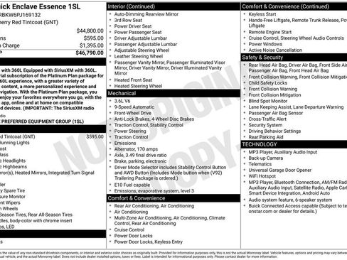 Certified 2023 Buick Enclave Essence FWD image 34