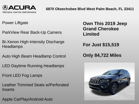 Used 2019 Jeep Grand Cherokee Limited w/ Luxury Group II RWD image 24
