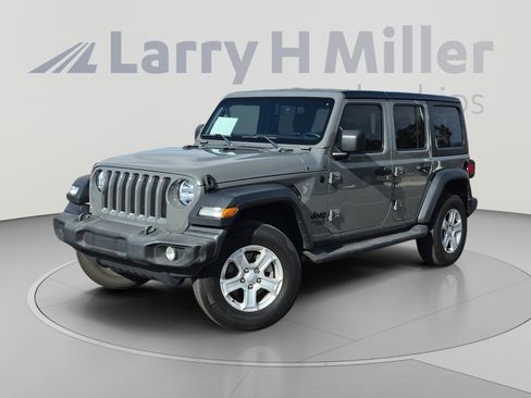 Used 2021 Jeep Wrangler Unlimited Sport AWD/4WD image 1