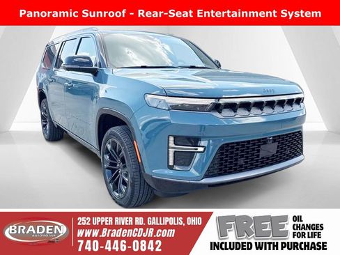 New 2026 Jeep Grand Wagoneer L Summit AWD/4WD image 1