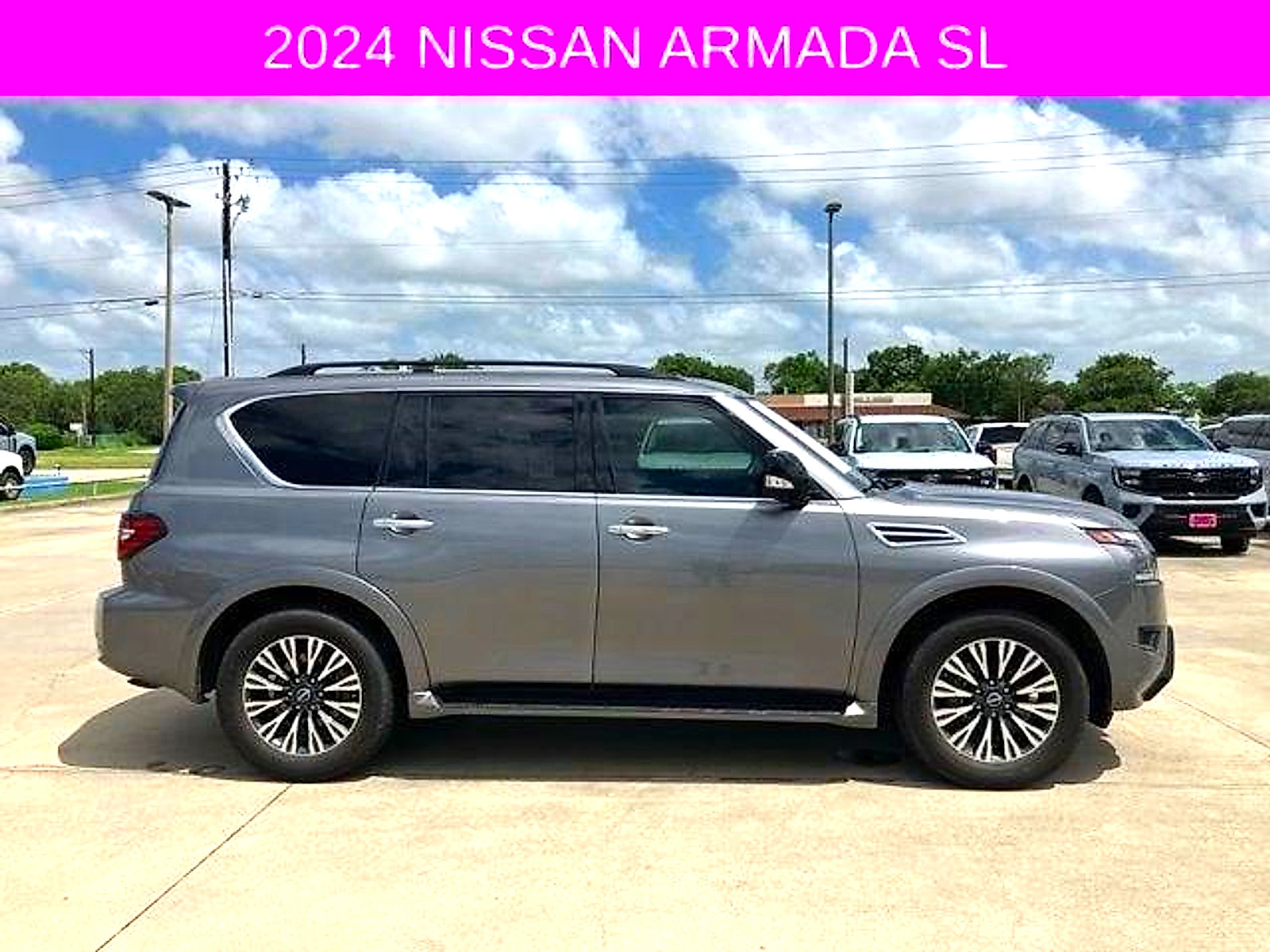 Used 2024 Nissan Armada SL w/ Midnight Edition Package RWD image 8