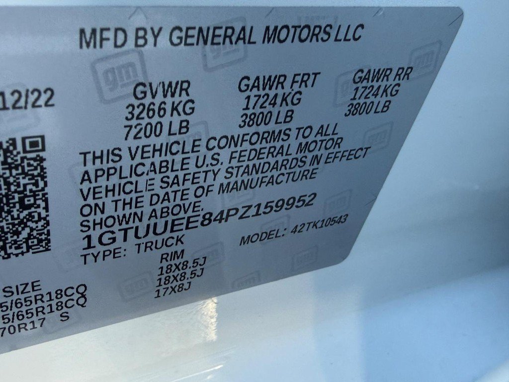 Used 2023 GMC Sierra 1500 AT4 w/ Technology Package AWD/4WD image 27