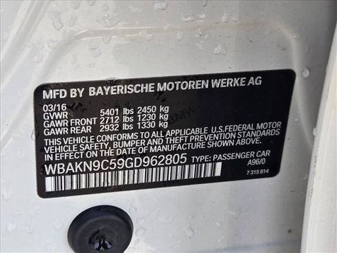 Used 2016 BMW 550i Sedan RWD image 22