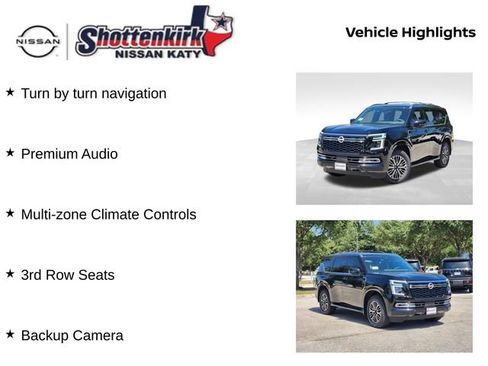 New 2025 Nissan Armada Platinum w/ Convenience Package image 12